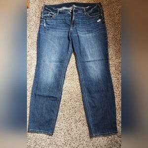 Silver Boyfriend Jeans